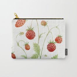 Wild Strawberries Carry-All Pouch