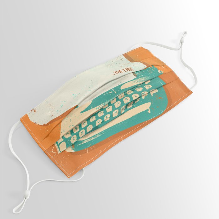 VINTAGE TYPEWRITER Face Mask