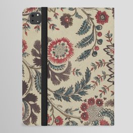 Antique Ivory Floral Chintz iPad Folio Case