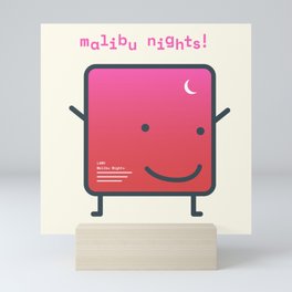 LANY Malibu Nights Filo Mini Art Print