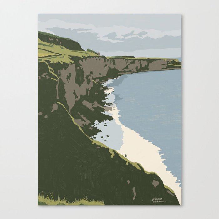 Causeway Coast, Northern Ireland Canvas Print