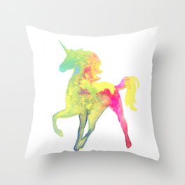 Unicorn 6 Throw Pillow