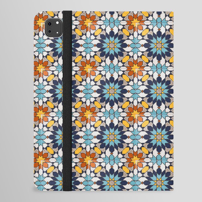 beautiful Moroccan tiles Pattern   iPad Folio Case