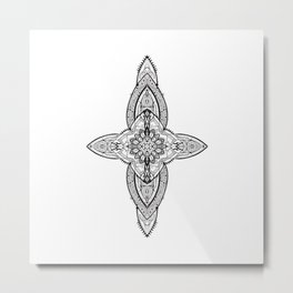 Lans’ Cross - Contemporary Gothic Metal Print