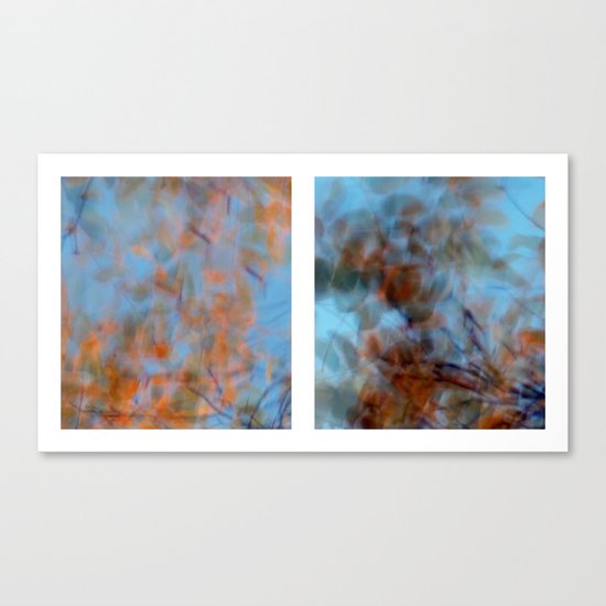 Autumn Impressions #1 - Diptych Canvas Print