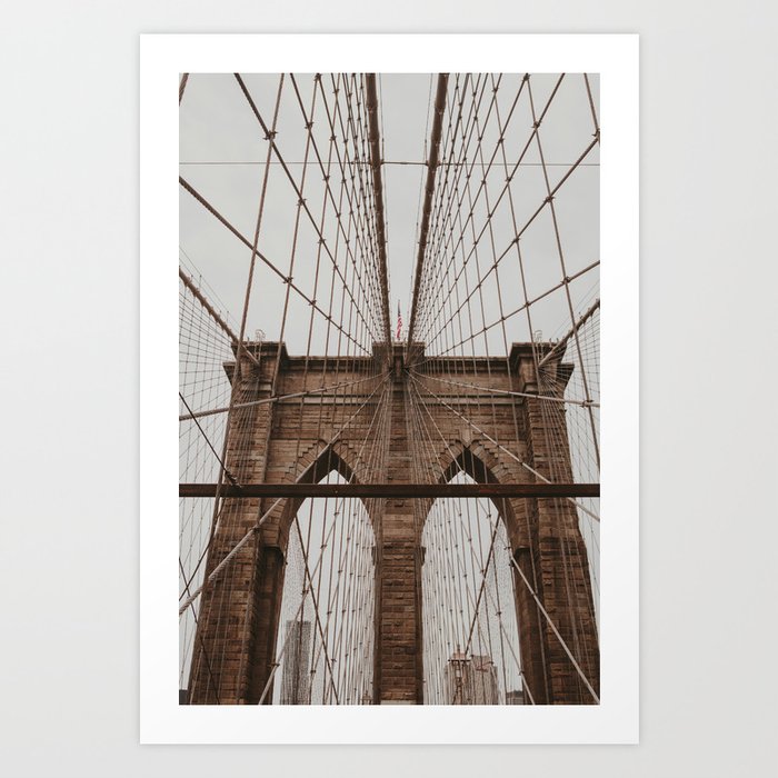 brooklyn bridge | Fine Art Travel Photography Art Print