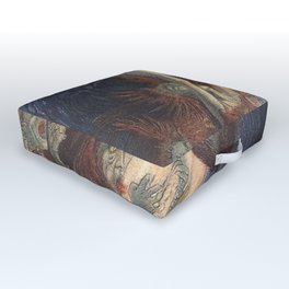  benediction - carlos schwabe Outdoor Floor Cushion