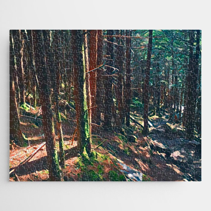 Into The Wood Jigsaw Puzzle