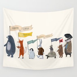 adventure and explore Wall Tapestry