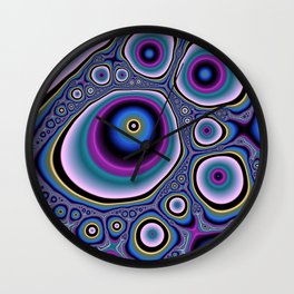 abstract cirles Wall Clock | Graphic Design, Abstract, Digital 