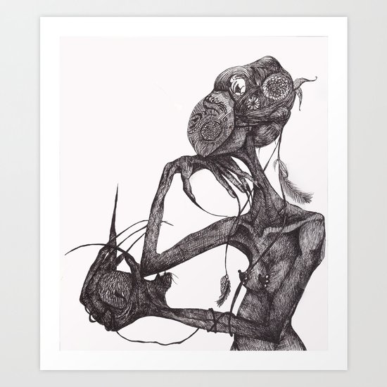 GET YOUR RAT OUT Art Print