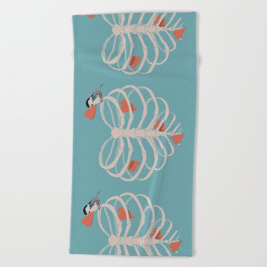 The Heart Collector Beach Towel