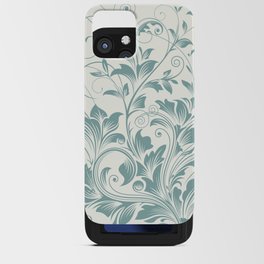 Green Acanthus Collection iPhone Card Case