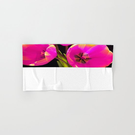 Colours Tulips Hand & Bath Towel