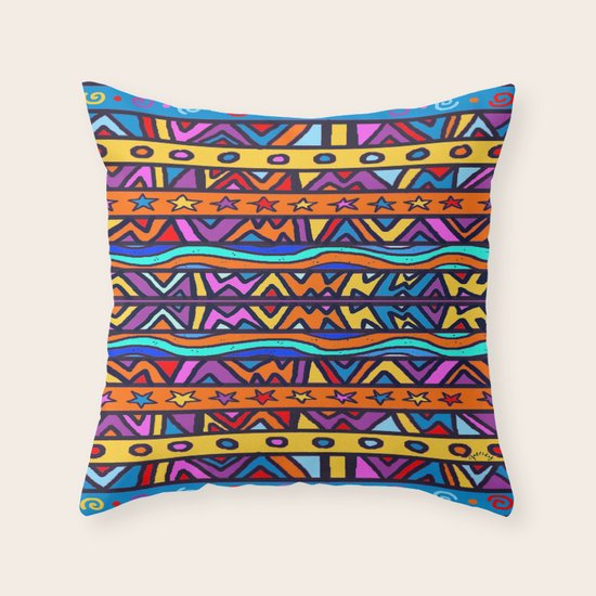 Jubilant Throw Pillow