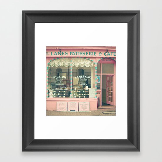 Sweet Cafe Framed Art Print