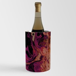Abstract Surrealist Liquid Shapes Wine Chiller