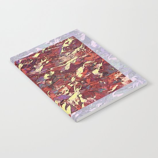 WARM AND FALLEN OAK LEAVES Notebook