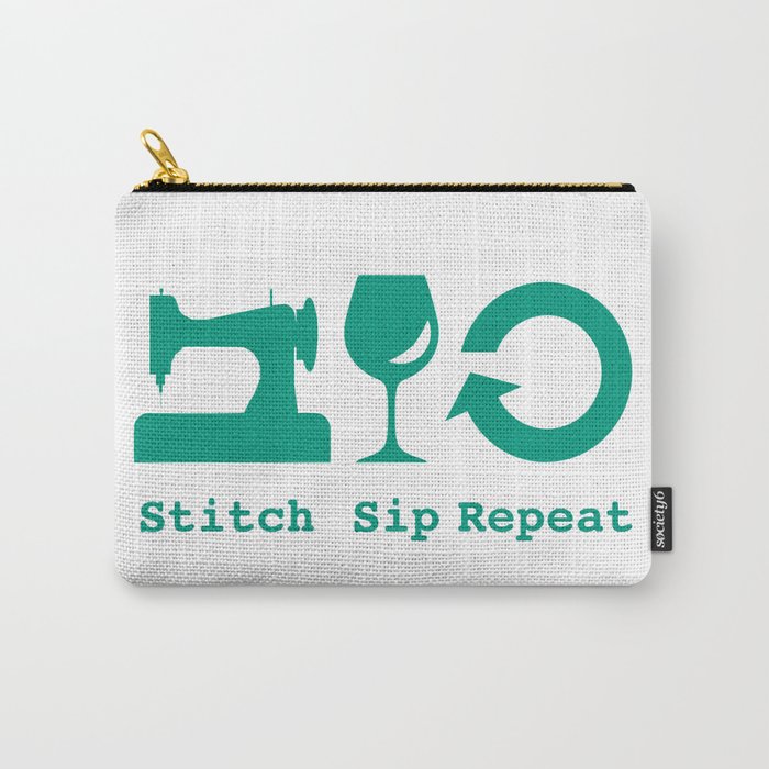 Sewing and Wine Carry-All Pouch