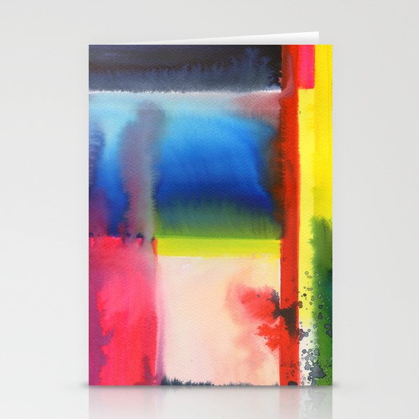 abstract lights Stationery Cards