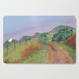 Lonely Country Road Cutting Board