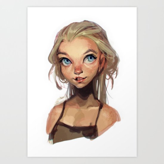 freckles Art Print