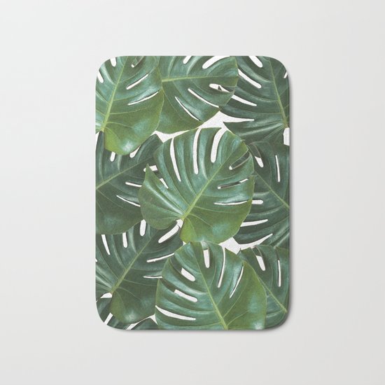 Monstera #2 Bath Mat