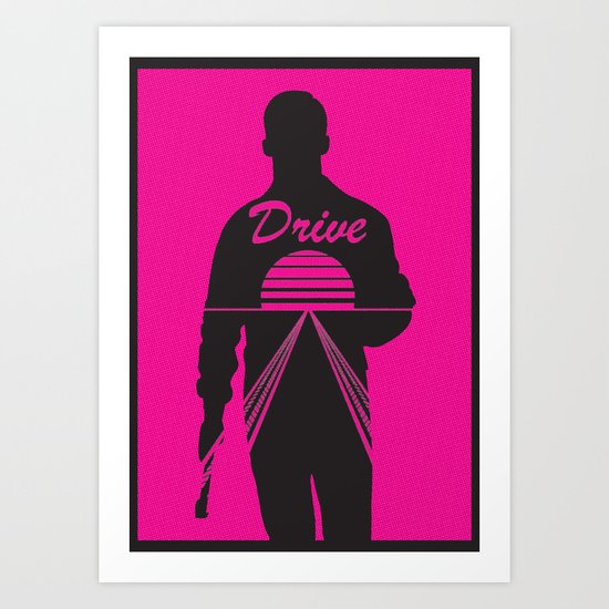 I Drive Art Print