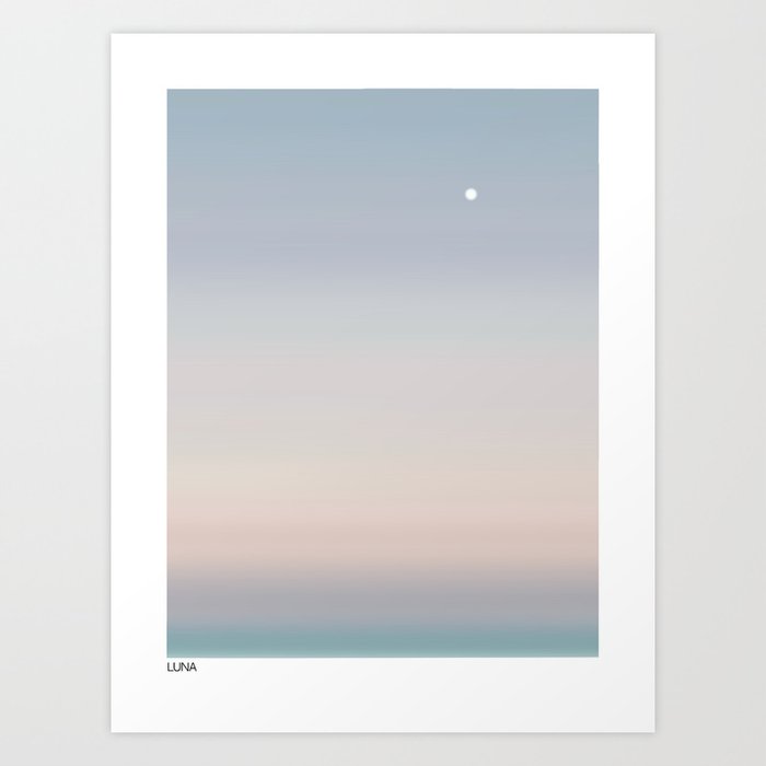 luna Art Print