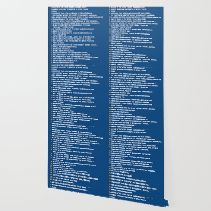 Dale Carnegie How To Win Friends And Influence People Quote Poster Wallpaper By Axiumdesign Society6