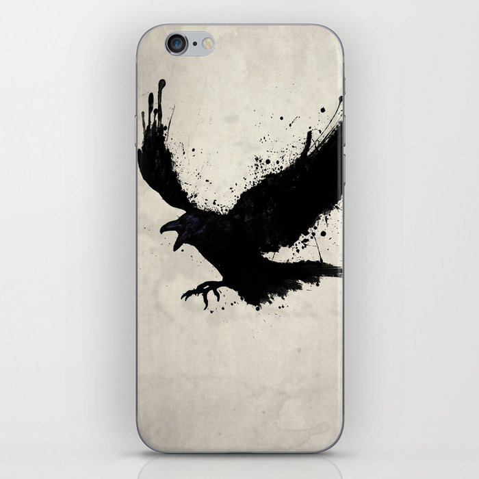 Raven iPhone Skin
