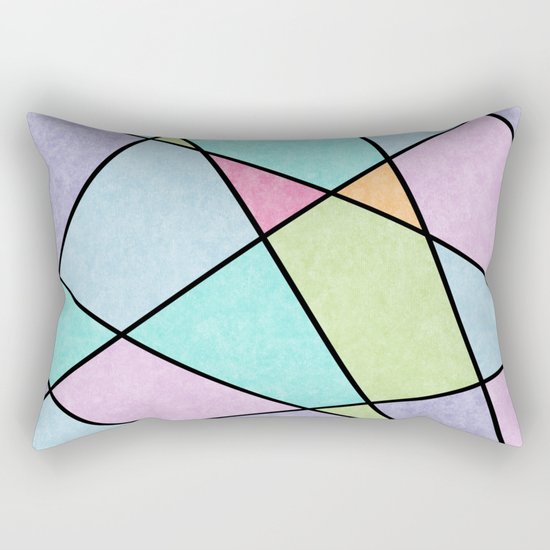 Frosted pastel Rectangular Pillow