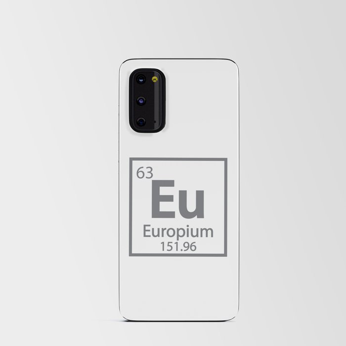 Europium - European Science Periodic Table Android Card Case