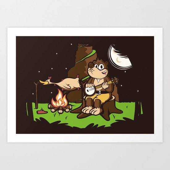 Roast Kazooie Art Print