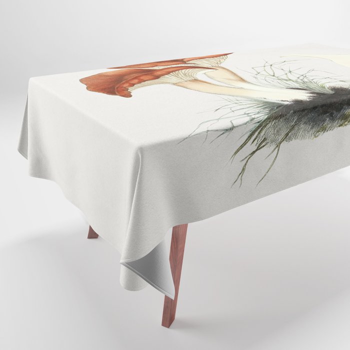 Rufous Milkcap Mushroom Tablecloth