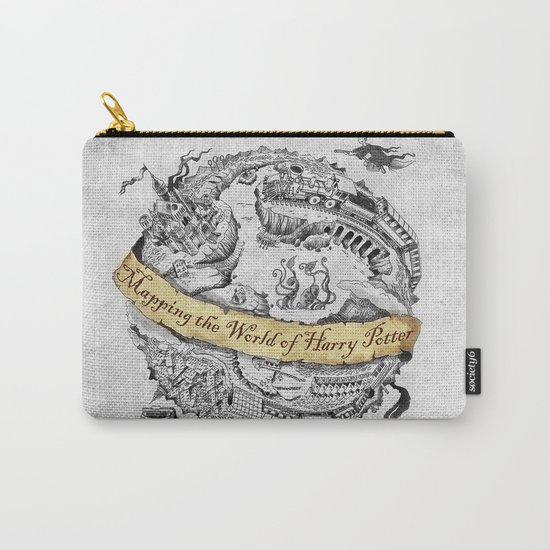 Harry's Map Carry-All Pouch