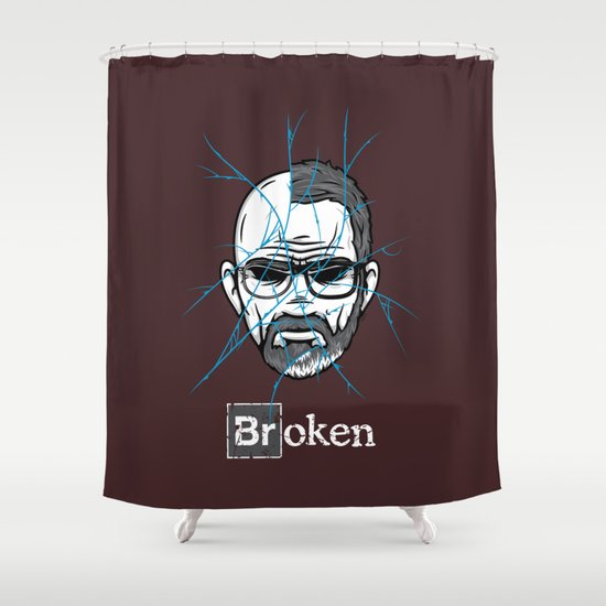 Broken Shower Curtain