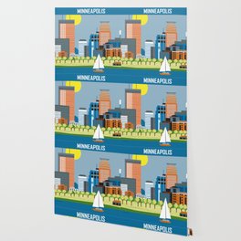 Minneapolis Wallpaper For Any Decor Style Society6