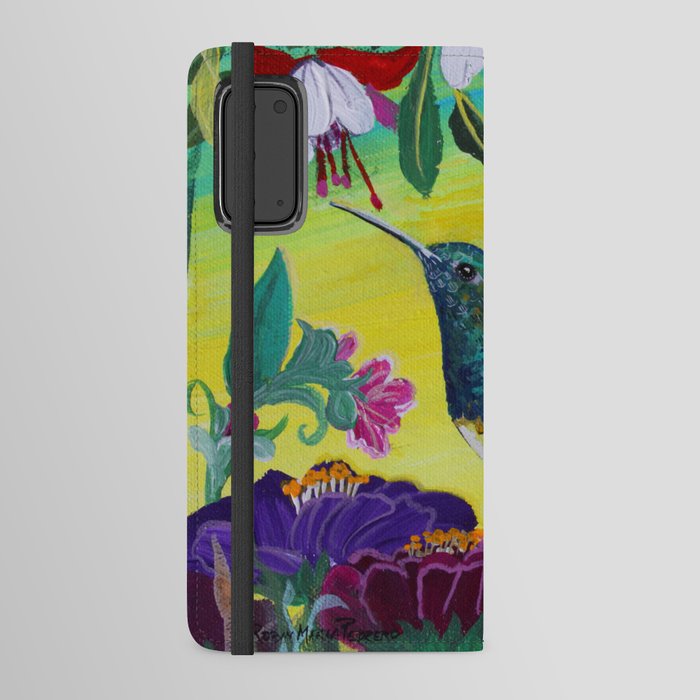 Hummingbird Follow Me  Android Wallet Case