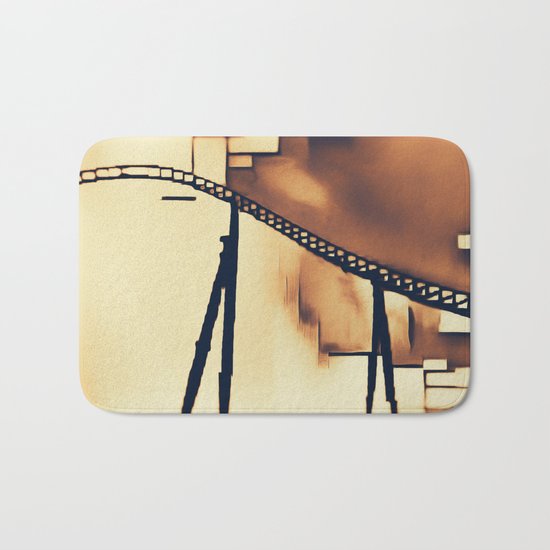 Roller Coaster Bath Mat