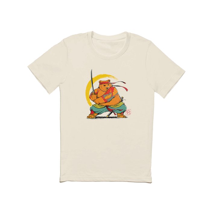 Yakuza Bear Samurai T Shirt