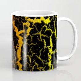 Cracked Space Lava - Yellow/Orange Mug