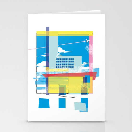 funky town Stationery Cards