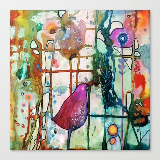 se laisser guider Canvas Print