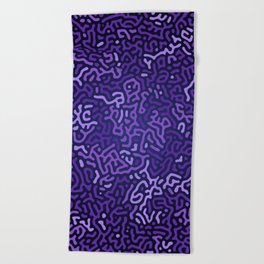 Purple Gradient  Smart Turing Pattern Design , 13 Pro Max 13 Mini Case, Gift Geschenk Phone-Hülle Beach Towel