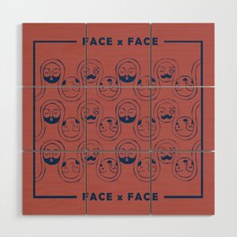 FACE x FACE Wood Wall Art
