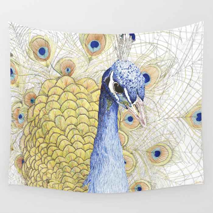 The Peacock Wall Tapestry