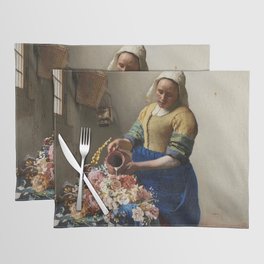 Milkmaid vs flowergirl Placemat