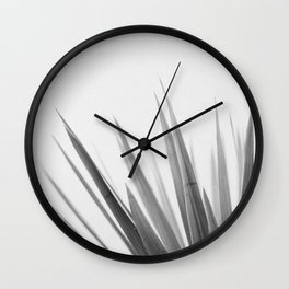 Pointy leaves Wall Clock
