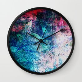 Psychedelic Winery Marques de Riscal  Wall Clock